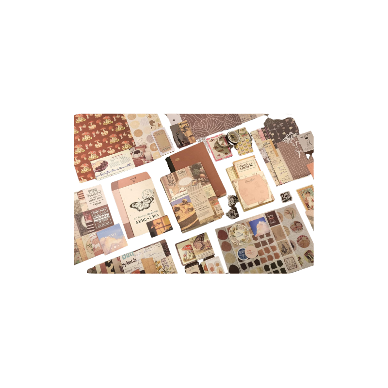 348 Pcs Scrapbooking Supplies Kit